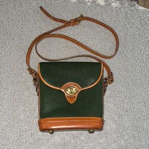 Vintage Dooney and Burke cross body leather bag